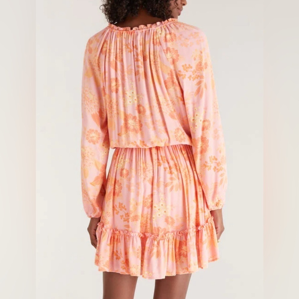 Z Supply Montecito Floral Dress In Sunkist Floral. Size Large GUC - Picture 14 of 14